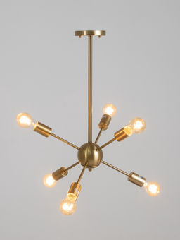 Люстра 13189/6GD, 6х40Вт, E27, 50х50х61 см