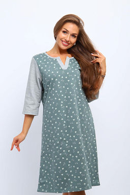 Сорочка теплая, футер с начесом (01060) - Плиона фото 12