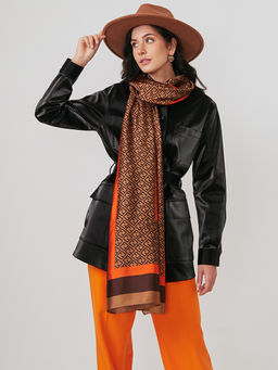 Большой, мягкий, тонкий и очень нежный двусторонний палантин - Tantino фото 5