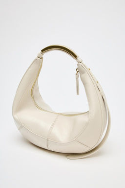 OVAL BAG WITH METAL STRAP - Zara фото 8