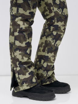 Полукомбинезон утепленный мужской зимний горнолыжный коричневого цвета 2405K - Mtforce фото 15