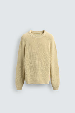 RIBBED TEXTURED JUMPER - Zara фото 8