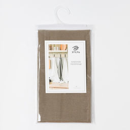 Полотенце Этель ECO, цв. оливковый, 40х68/+-2 см, 70% хл, 30% лён, 190 г/м2  фото 6