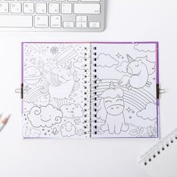 Анкета для девочек на замочке Замурчательная, А6 40 листов - Artfox фото 11