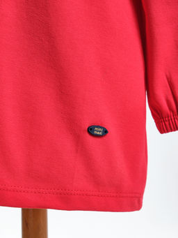 Платье для девочки UD 6964 красный - Mini maxi фото 5