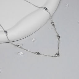 Колье Арт. 3V-5409-W - MyGemma фото 2