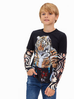 Футболка с длинным рукавом Тату - Стиляж фото 20