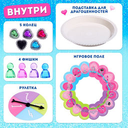 Настольная игра Как стать принцессой, 1-4 игрока, 4+ - Лас играс kids фото 3
