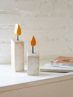 Декоративная фигурка "Свеча" 6x4x22 6x4x22