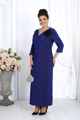 Платье Ninele 7431-Р темно-синий - Mira fashion фото 683