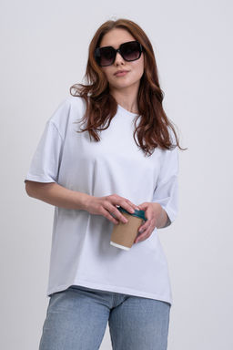 Футболка женская OVERSIZE 46626Ж - Modalina фото 10