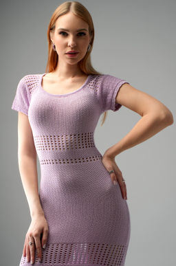 Женское вязаное платье Happyfox  фото 21