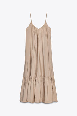 FLOWING MIDI DRESS - Zara фото 13