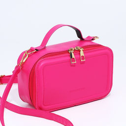 Сумка кросс-боди на молнии, цвет розовый - Simaland фото 2