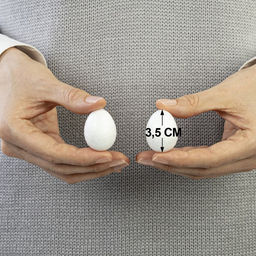 Пенопластовые заготовки для творчества «Эллипсы. Яйца» набор 15 шт., 3.5 см