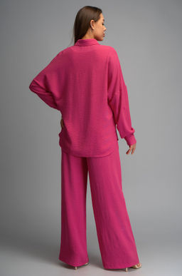 Женский летний костюм оверсайз из ткани-жатка Happyfox - Happy fox фото 11