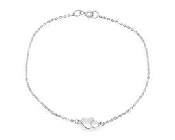 Браслет на ногу из серебра без вставки, Ю-44053р