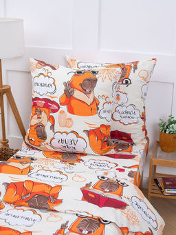 Пододеяльник 1,5-спальный, бязь "Комфорт", детская расцветка (Капибара)