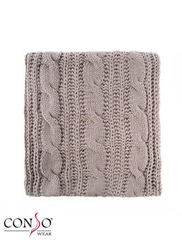 SN1608003 - серый Шарф снуд. Размер 26x62 см - Conso фото 2