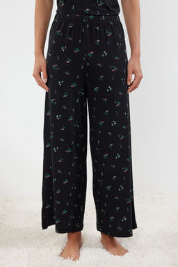 Trendyolmilla Pudra-Cok Renkli Cicekli Orme Pijama Tak?m? THMSS24PT00231 фото 4