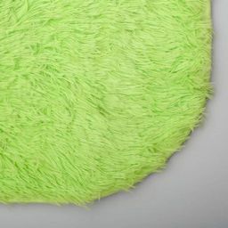 Коврик Доляна «Пушистик», 41×61 см, цвет фисташковый