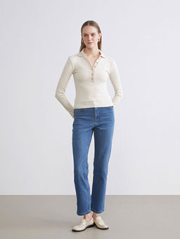 Slim Fit Kad?n Jean Pantolon