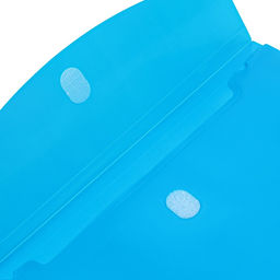 Цена за 12 шт. Папка-конверт на липучке А4, 180 мкр, с расширением, карман для визиток, МИКС - Simaland фото 9