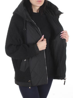 18518 BLACK Куртка демисезонная женская