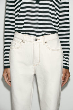 JEANS Z.03 STRAIGHT HIGH-WAIST LONG LENGTH - Zara фото 27