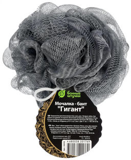 Мочалка для душа Бант Гигант, 15 см, арт. 33418 - Sugar&Spice фото 3