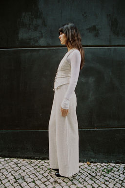 TEXTURED TROUSERS - Zara фото 12