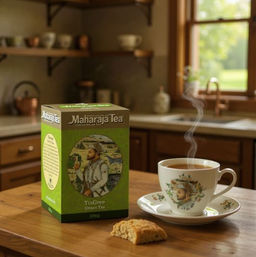 Maharaja Tea Assam TinGree Green Tea 200g / Чай Зеленый Ассам Тингри 200г