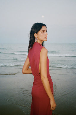 LONG GATHERED DRESS - Zara фото 2