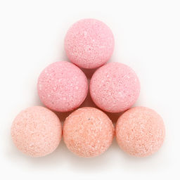 Бомбочки для ванны «Зимняя сказка», аромат чайная роза, 6×20 г, Чистое счастье