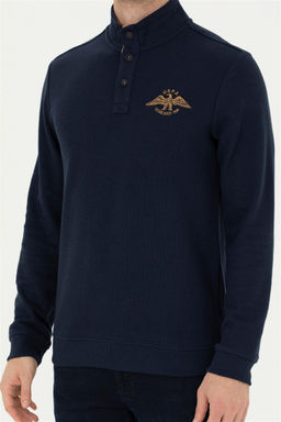 Мужской темно-синий свитшот Неожиданная скидка в корзине - U.s. polo assn фото 6