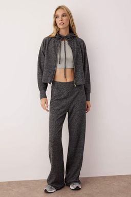 Antrasit Orme Fermuarl? Yumos Alt-Ust Tak?m TWOAW26AU00060 - Trendyolmilla фото 2