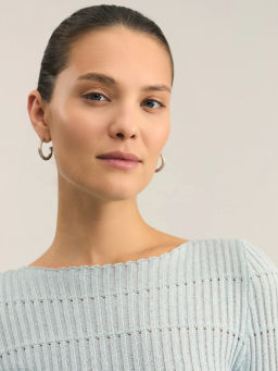 Вязаный лонгслив / Zarina  фото 6