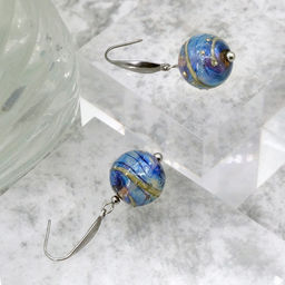 Серьги из муранского стекла HEAVEN LS2556 - Vloes фото 12