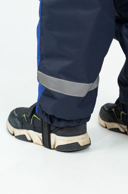 Комбинезон демисезонный синий