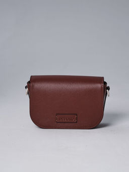 Сумка кожаная Deboro 30879 рыжий