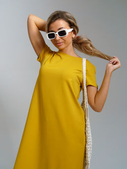 968 Платье "Горчица"