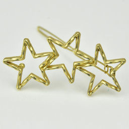 Пара декоративных заколок звездочки - Buro фото 3