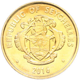 Монета 5 центов 2016 года Сейшелы