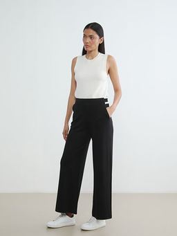 Beli Lastikli Geni? Pa?a Kad?n Pileli Pantolon