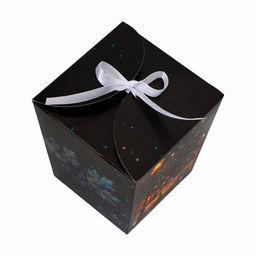Цена за 5 шт. Бонбоньерка новогодняя, подарочная упаковка Новогодняя улица, 7.5?8?7.5 см - UPAK LAND фото 4