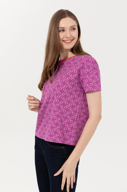 Kad_n Menek_e Bisiklet Yaka Ti__rt