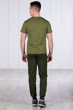 Брюки спортивные 
 3.MM004B-хаки