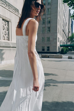 ZW COLLECTION LONG TRIM DRESS - Zara фото 13