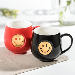 Кружка керамическая «Смайл», 280 мл, цвет МИКС