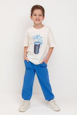 КР 400633/ярко-голубой брюки для мал